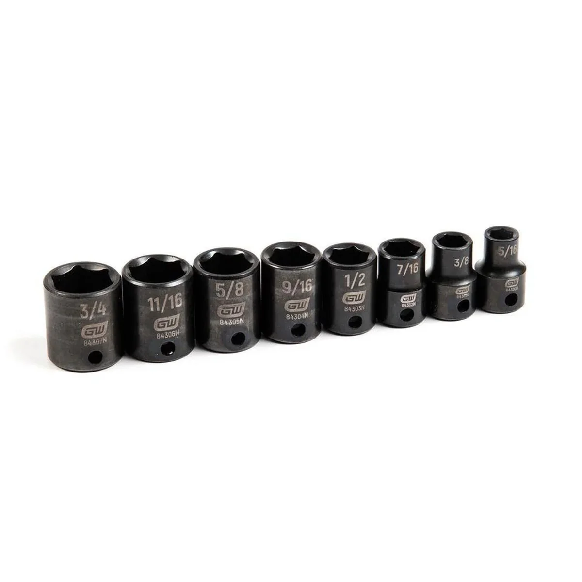 29-Piece SAE 3/8 in. and 1/2 in. Impact Socket Tray Set (29 Piece Set) - Image 3