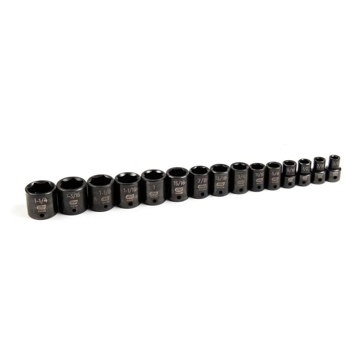 29-Piece SAE 3/8 in. and 1/2 in. Impact Socket Tray Set (29 Piece Set) - Image 4