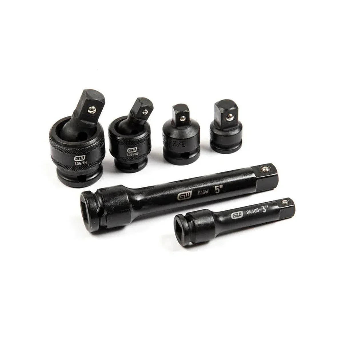 29-Piece SAE 3/8 in. and 1/2 in. Impact Socket Tray Set (29 Piece Set) - Image 5