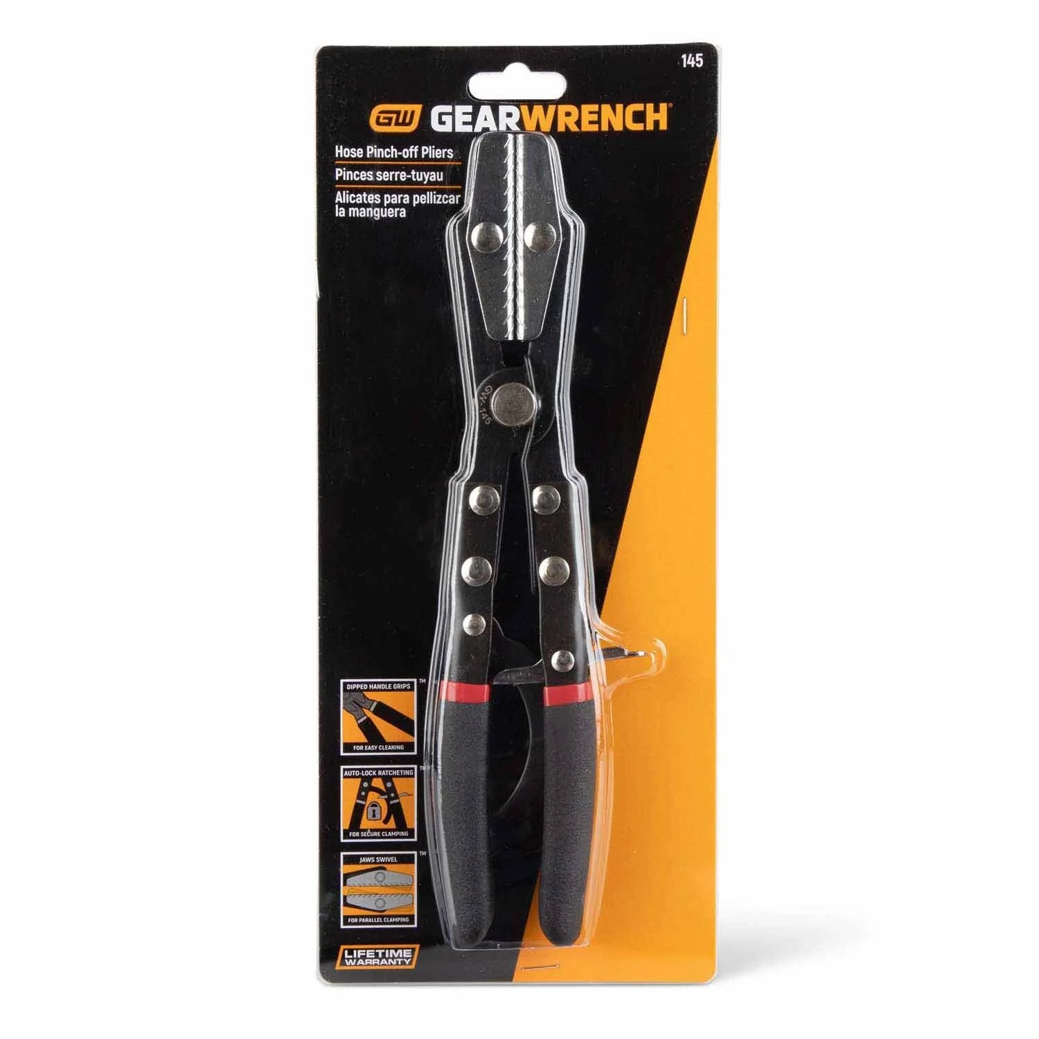 Gearwrench 145 Automatic Locking Ratcheting Hose Pinch Off Pliers - Image 2