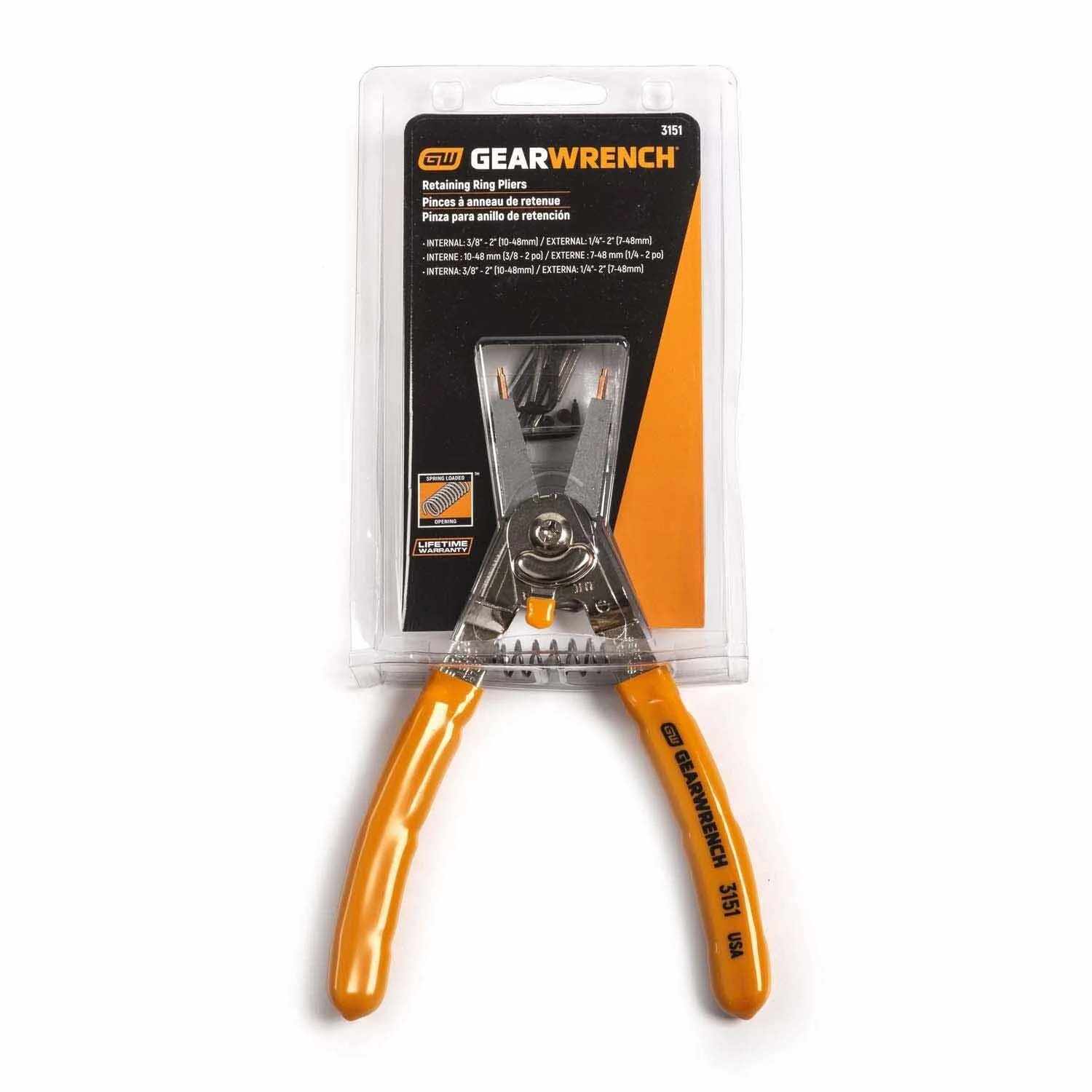 Gearwrench 3151 Large Universal Convertible Retaining Ring Pliers - Image 2