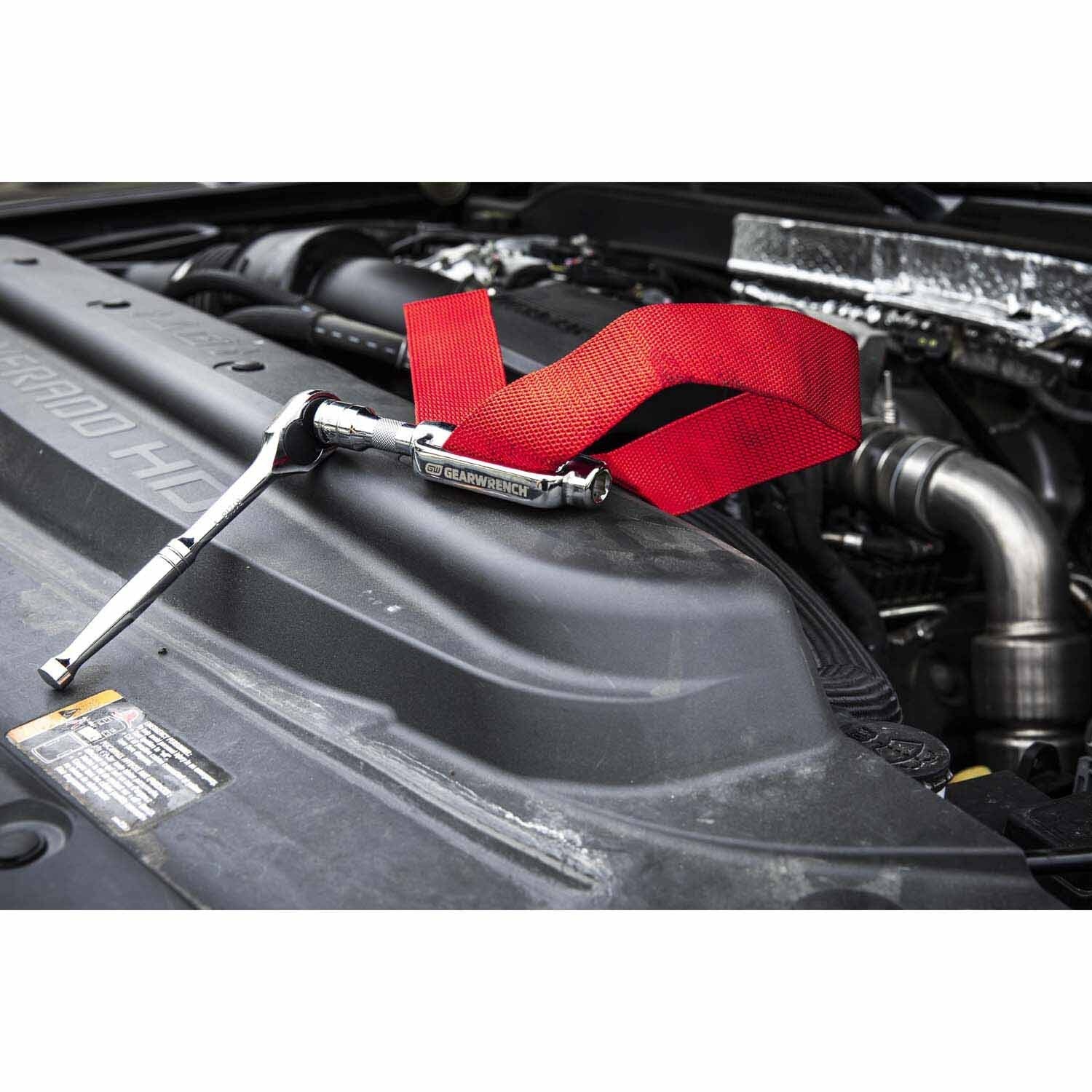 Gearwrench 3529D Heavy-Duty Oil Filter Strap Wrench - Image 6