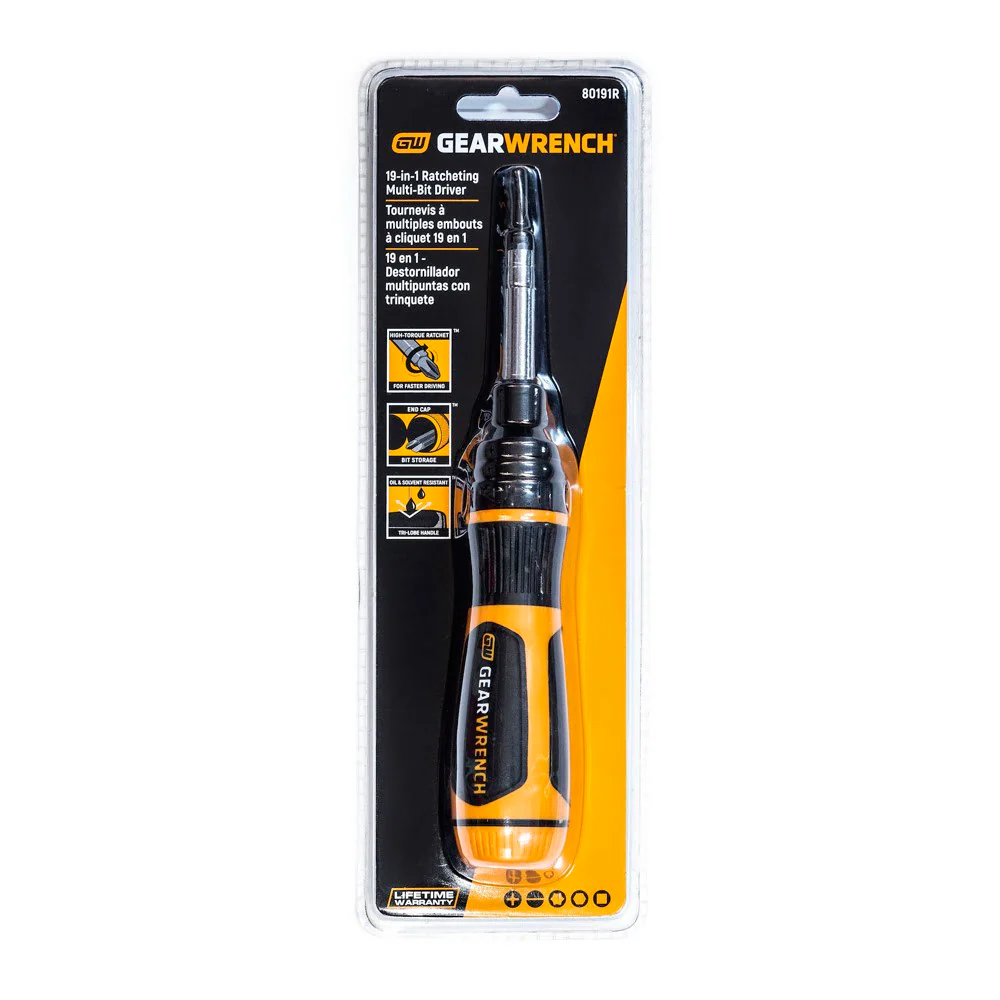 GearWrench 80191R 19-in-1 Ratcheting Multi-Bit Driver - Image 5