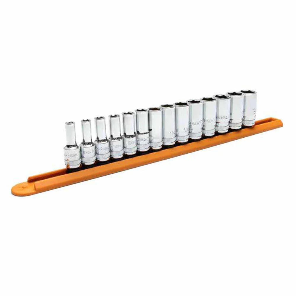GearWrench 80554S-06 14 Piece 3/8" Drive 6 Point Mid Length Metric Socket Set - Image 6