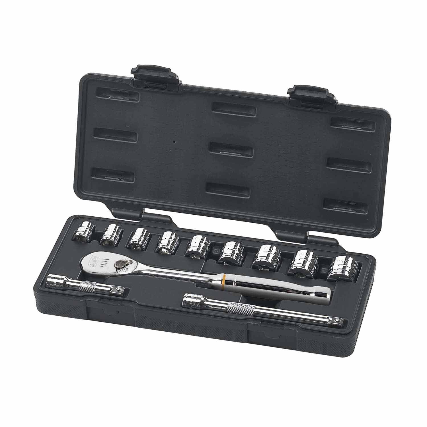 Gearwrench 80556 12 Pc. 3/8" Drive 6 Point Standard SAE Mechanics Tool Set - Image 3