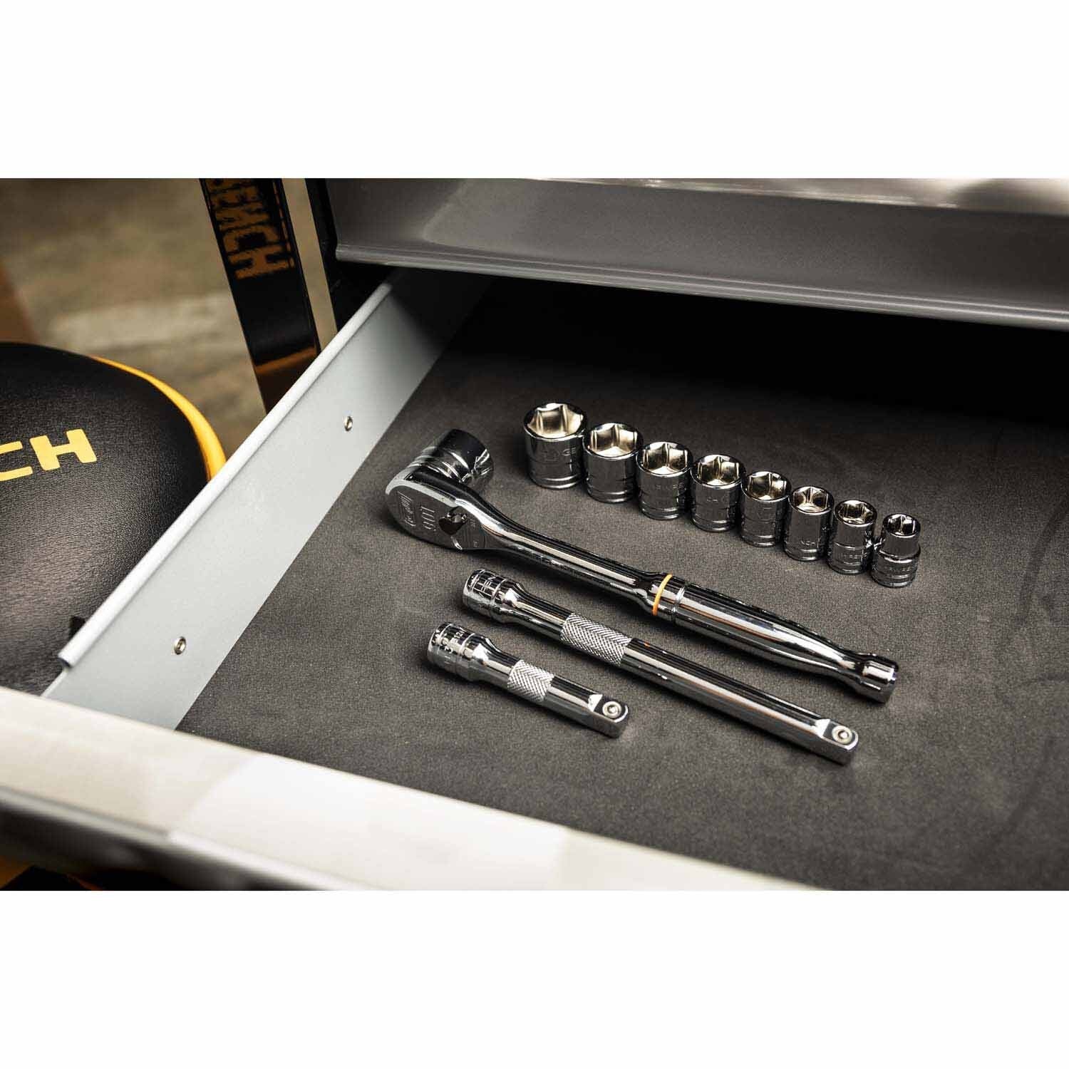 Gearwrench 80556 12 Pc. 3/8" Drive 6 Point Standard SAE Mechanics Tool Set - Image 8