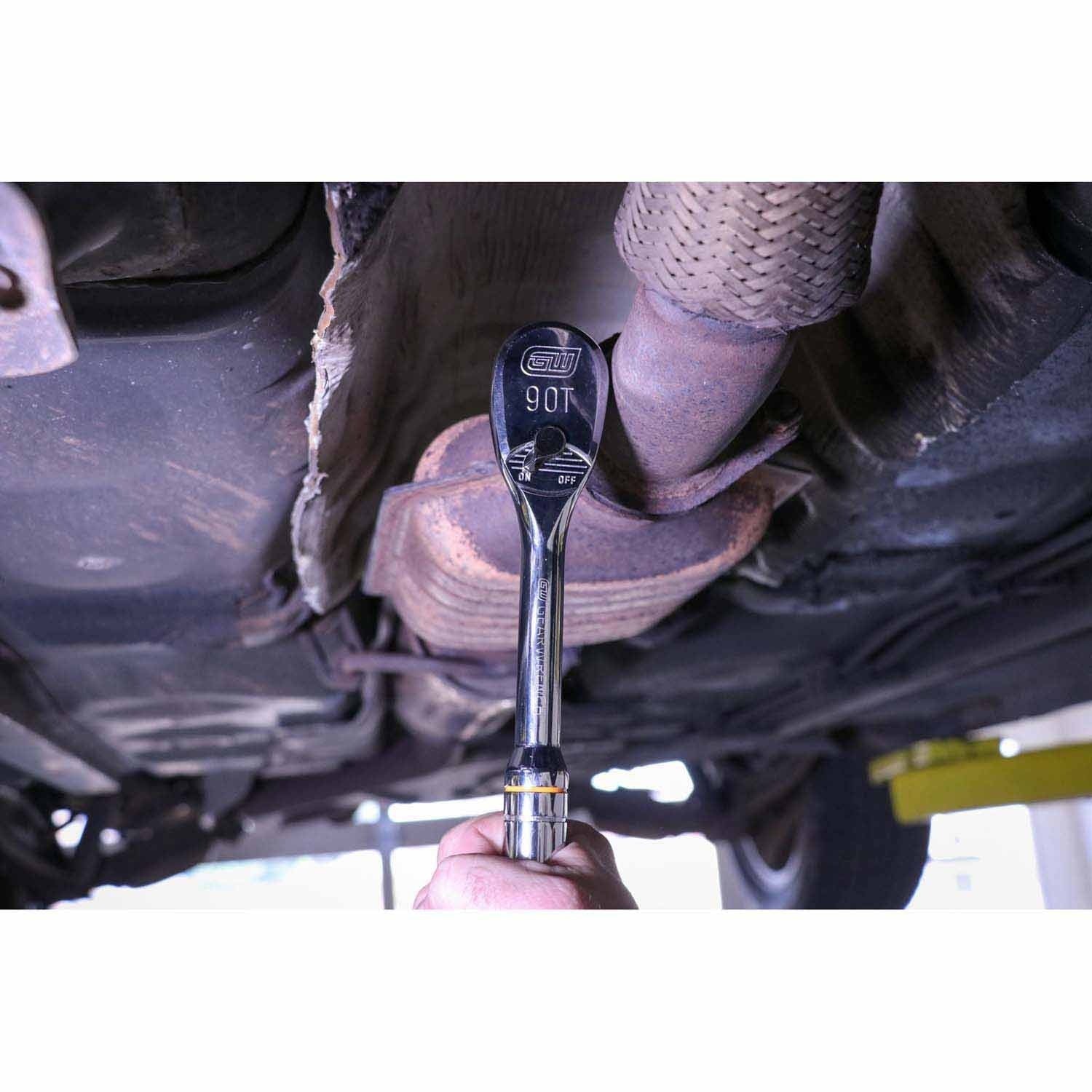 Gearwrench 80557 21 Pc. 3/8" Drive 6 & 12 Point Standard & Deep SAE Mechanics Tool Set - Image 5