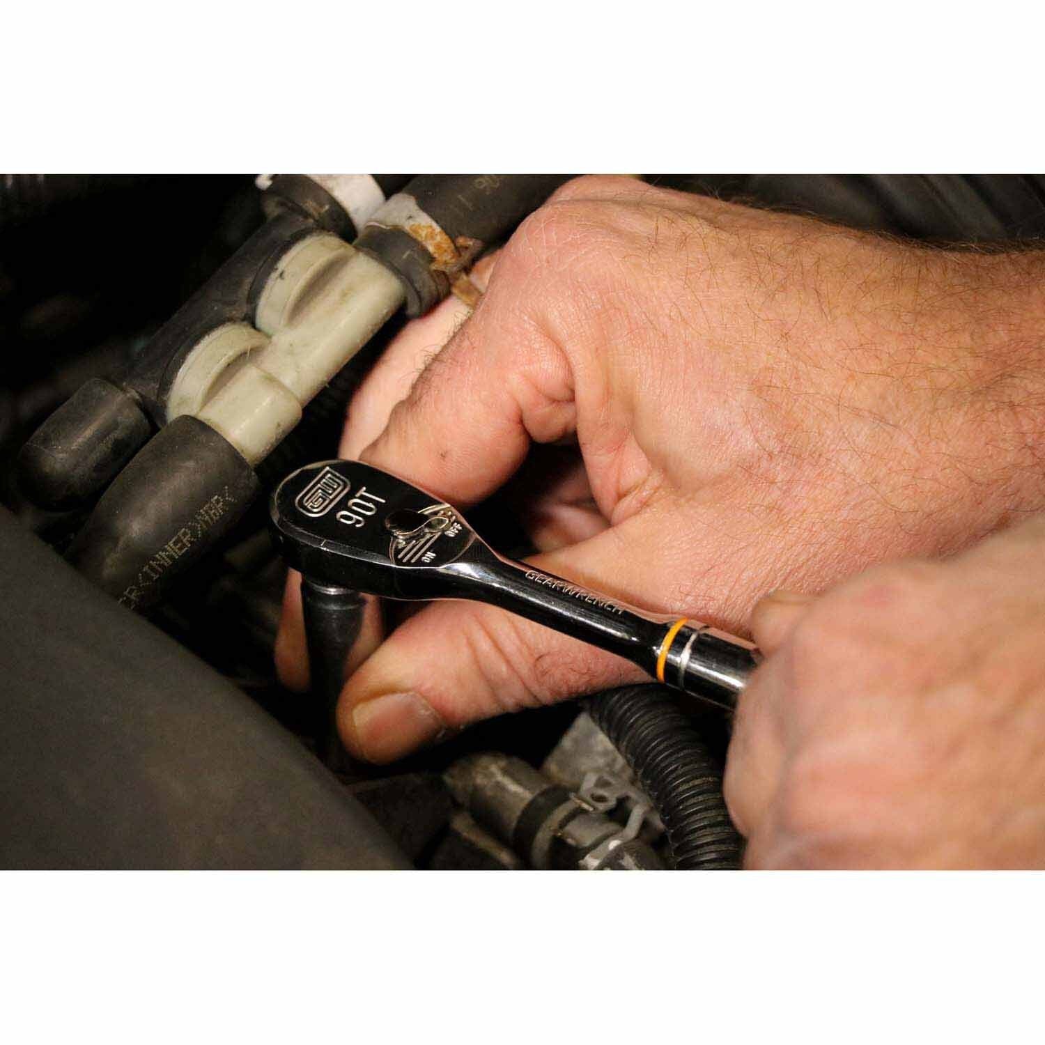 Gearwrench 80650 15 Pc. 1/4" Drive 6 Point Standard SAE Mechanics Tool Set - Image 5