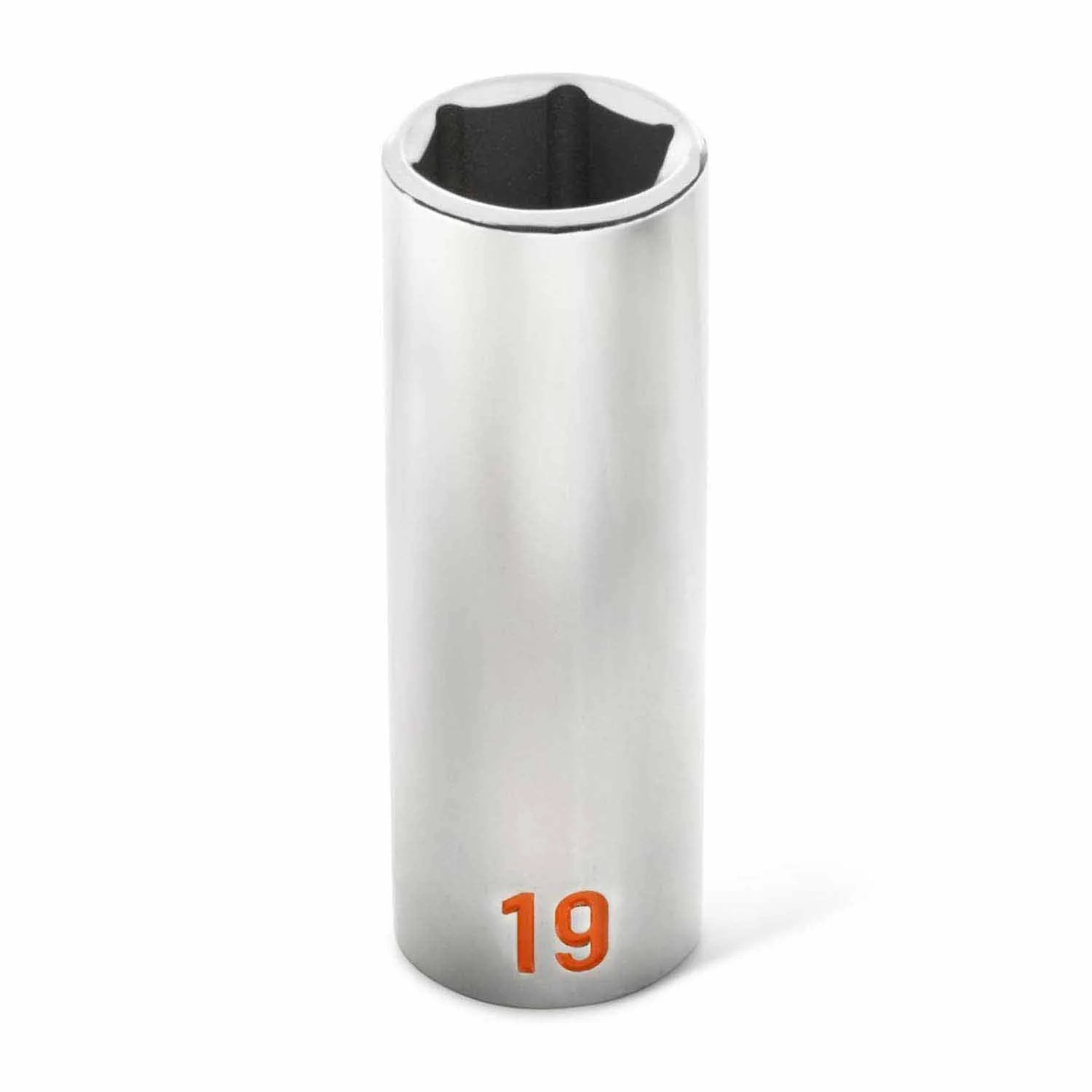 GearWrench 80704H 10 Piece 1/2" Drive 6 Point Metric Hi-Viz Deep Socket Set - Image 5