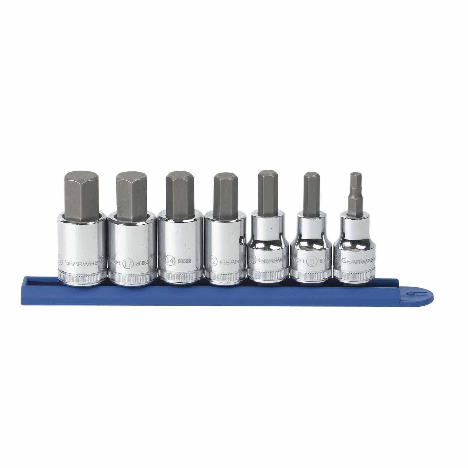 Gearwrench 80720 7 Pc. 1/2" Drive Hex Bit Metric Socket Set - Image 5