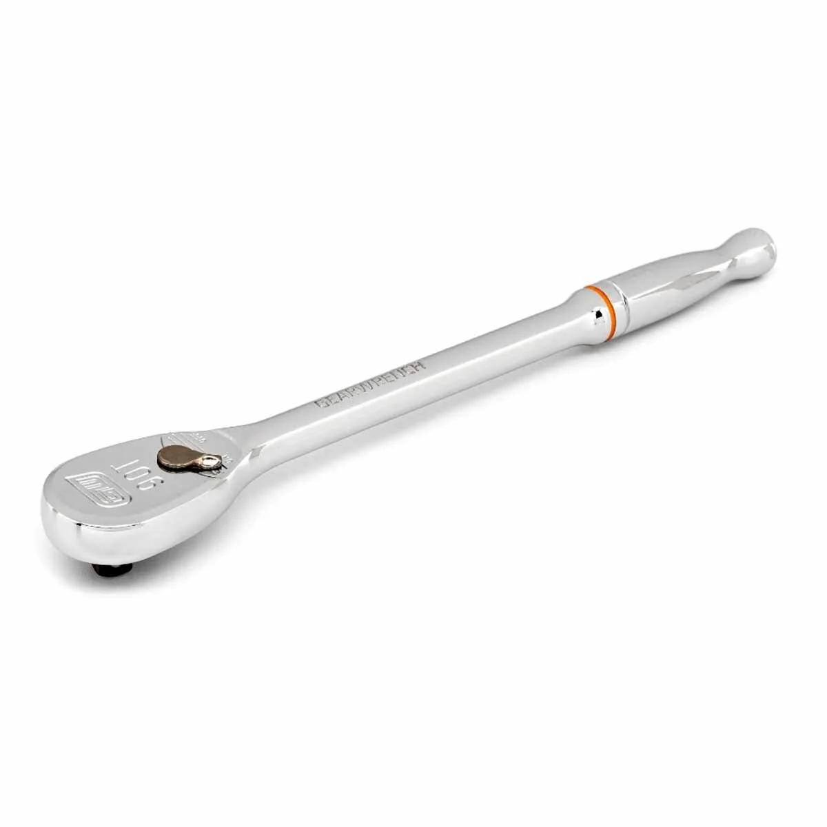 GearWrench 81028T 1/4" Drive 90-Tooth Long Handle Teardrop Ratchet 6" - Image 3