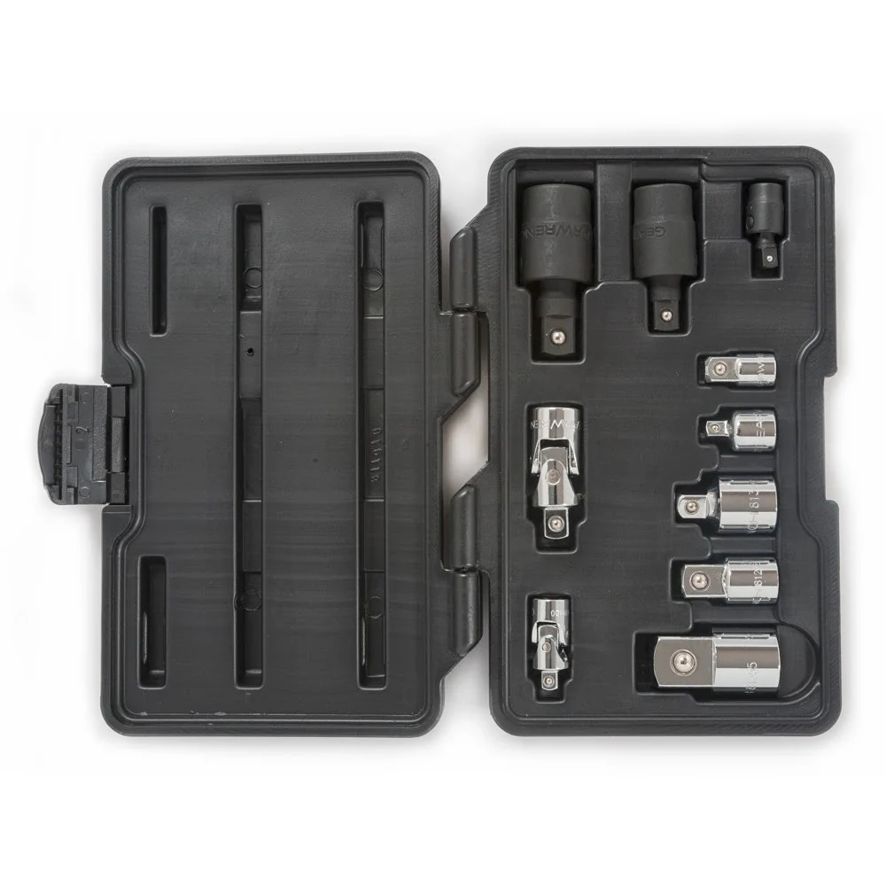 GearWrench 81205 10 Pc. 1/4", 3/8" & 1/2" Drive Universal Joint and Adapter Set - Image 3