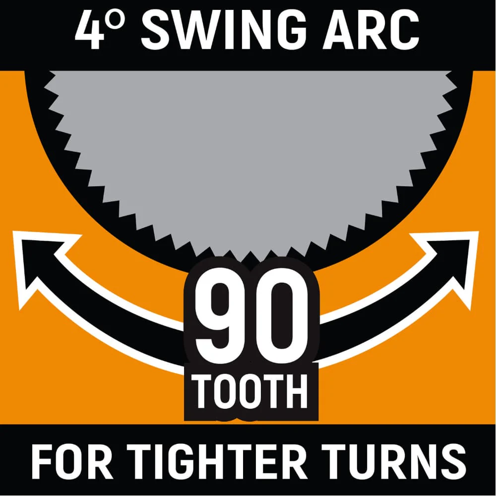 GearWrench 81208T 3/8" Drive 90-Tooth Dual Material Teardrop Ratchet 9" - Image 3