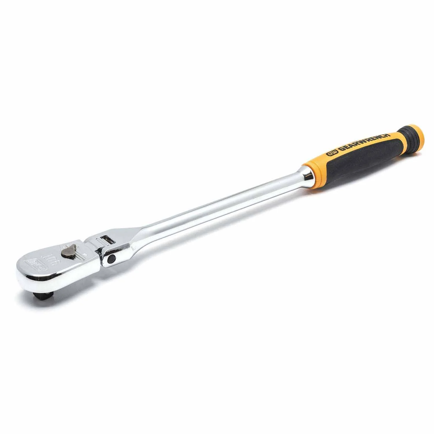 Gearwrench 81210T 3/8" Drive 90-Tooth Dual Material Flex Head Teardrop Ratchet - Image 3