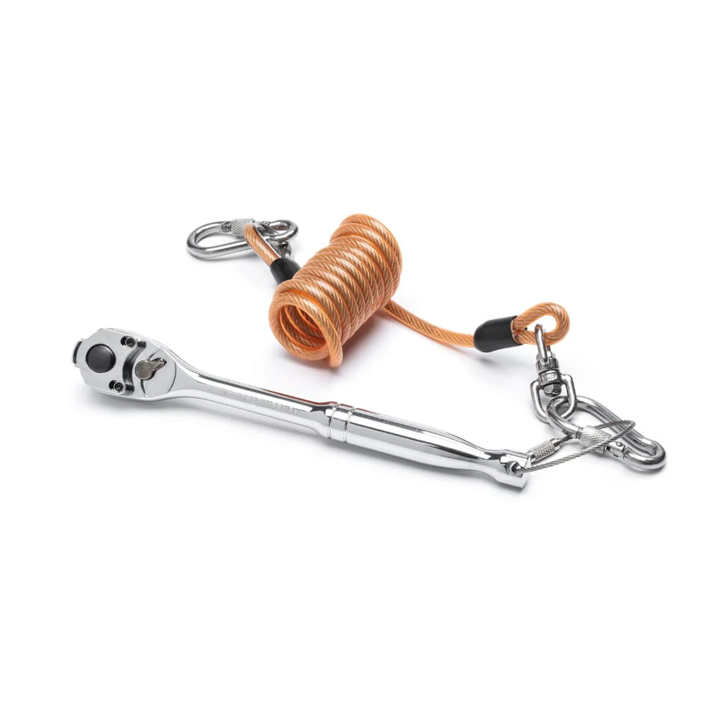 GearWrench 81211TH 3/8" Drive 90-Tooth Quick Release Tether Ready Ratchet 8" - Image 2