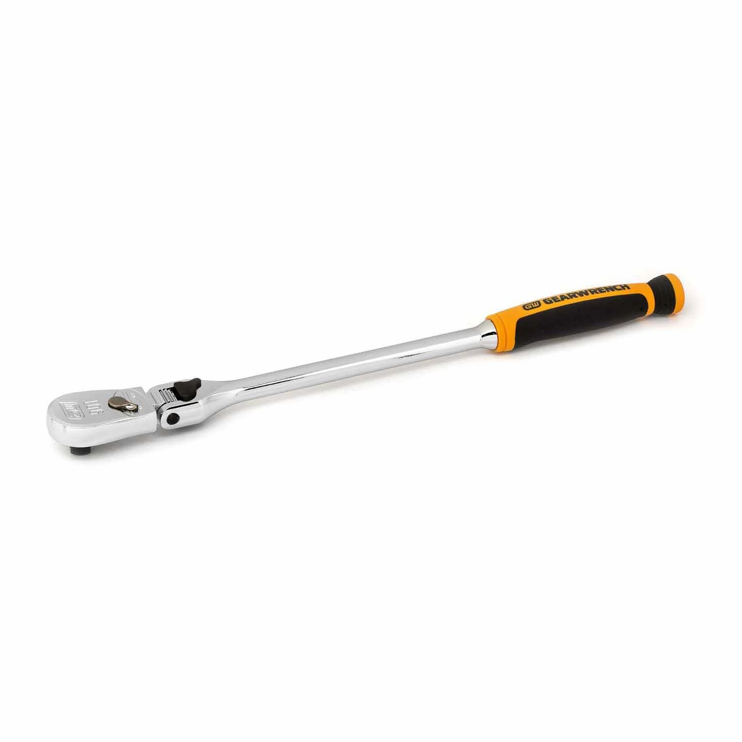 Gearwrench 81267T 3/8" Drive 90-Tooth Dual Material Locking Flex Head Teardrop Ratchet 13" - Image 3