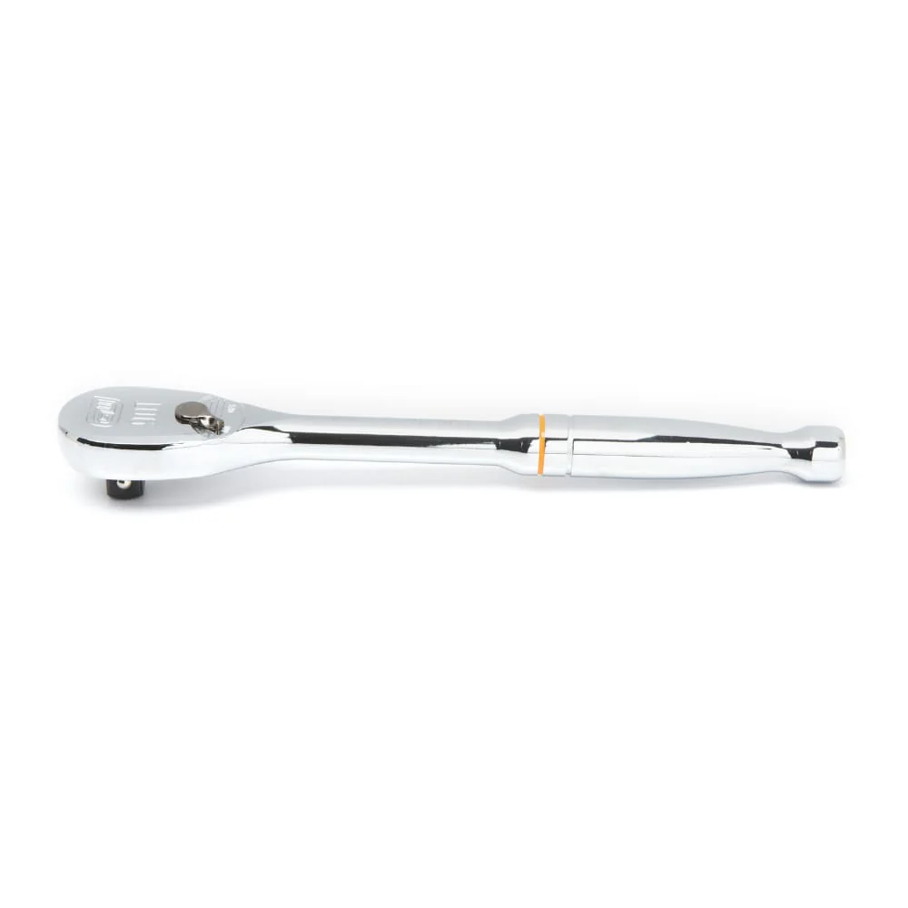 GEARWRENCH 81304T 1/2 Inch Drive 90-Tooth Teardrop Ratchet, Low-Profile Head, 4 Degree Swing Arc (1 Piece) - Image 2