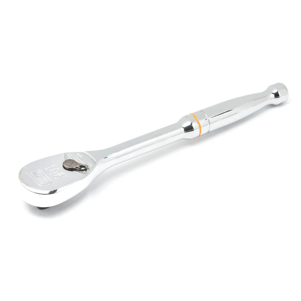 GEARWRENCH 81304T 1/2 Inch Drive 90-Tooth Teardrop Ratchet, Low-Profile Head, 4 Degree Swing Arc (1 Piece) - Image 3