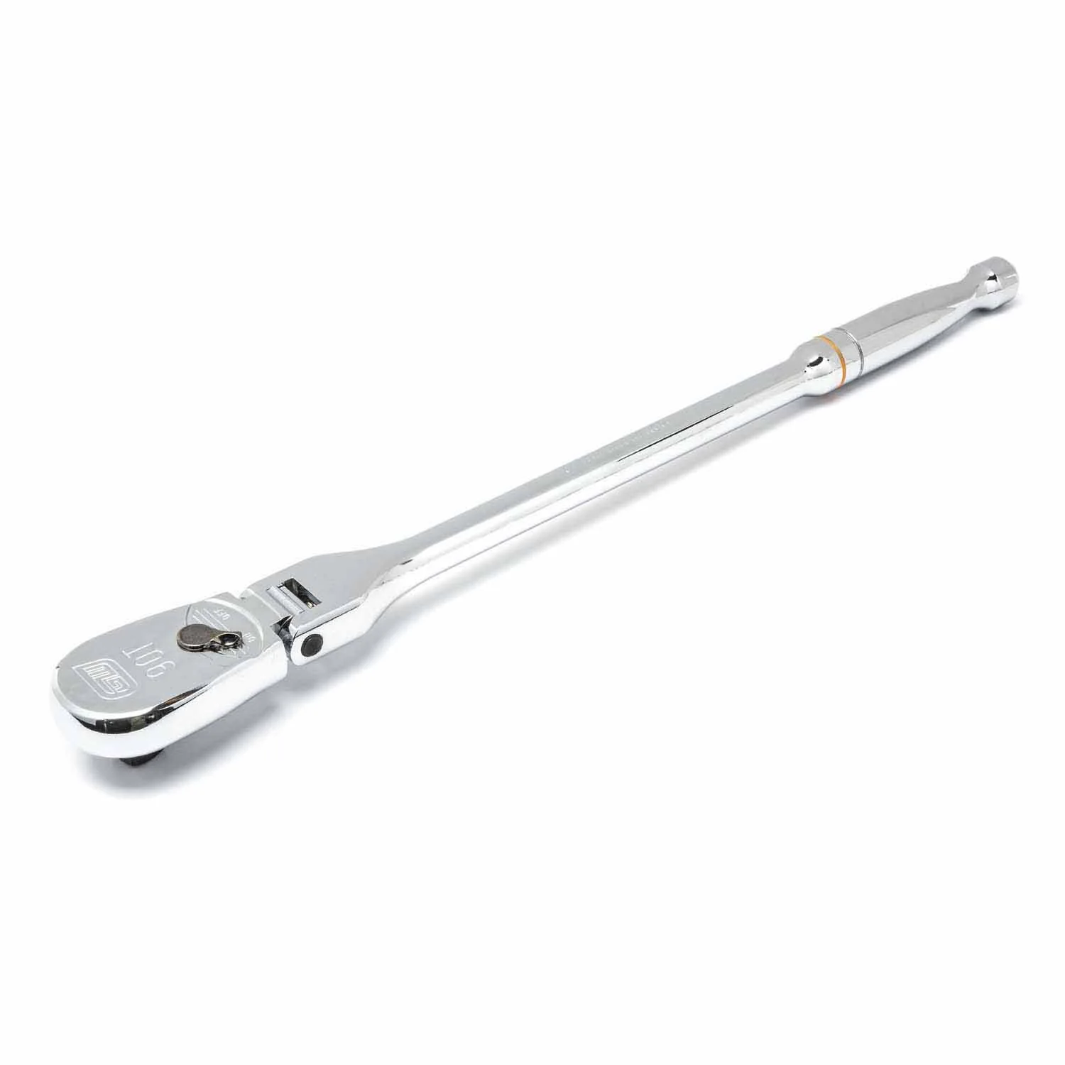 Gearwrench 81306T 1/2" Drive 90-Tooth Flex Head Teardrop Ratchet 17" - Image 3