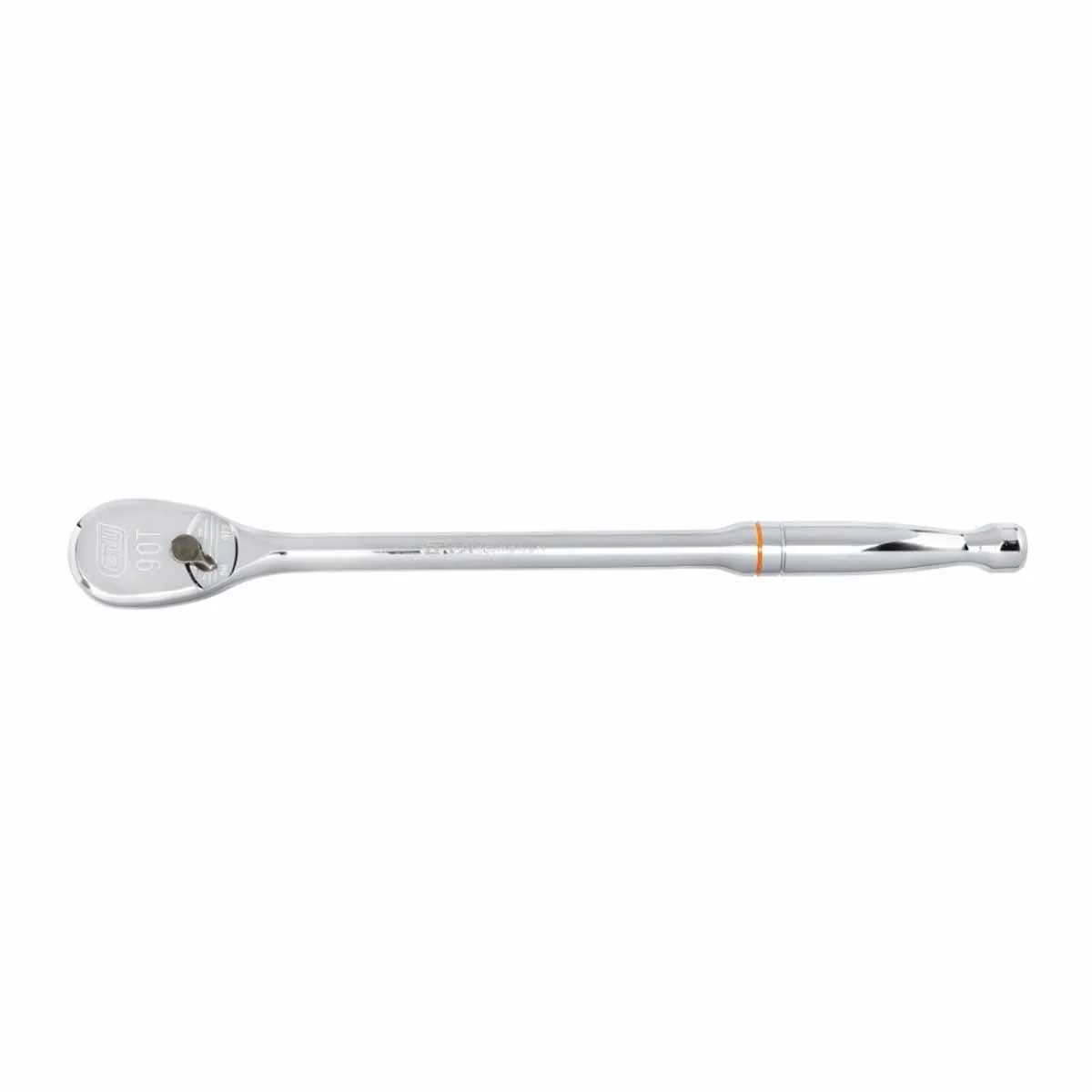 GearWrench 81360T 1/2" Drive 90-Tooth Long Handle Teardrop Ratchet 15" - Image 2