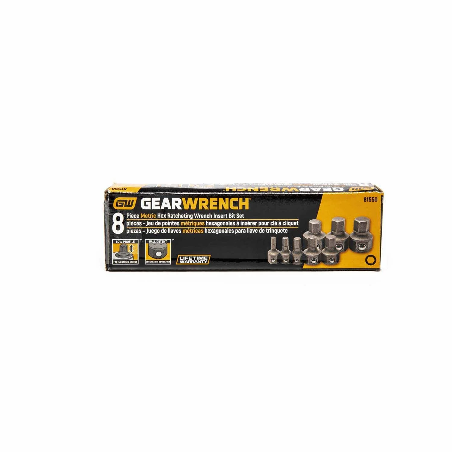 Gearwrench 81550 8 Pc. Metric Hex Insert Bit Set for 6 & 12 Point Wrenches - Image 3