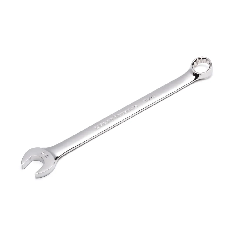 GearWrench 81918 15 Pc. 12 Point Long Pattern Combination SAE Wrench Set with Tool Roll - Image 5