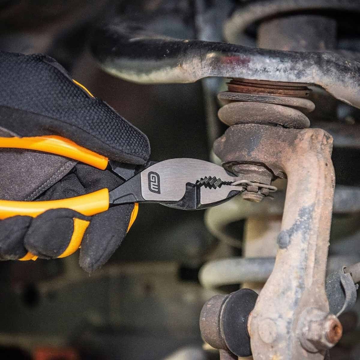 GearWrench 82174 6" Pitbull Dipped Handle Slip Joint Pliers - Image 3