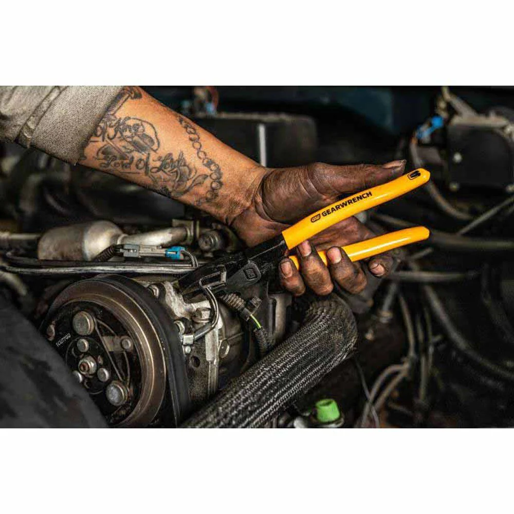 GearWrench 82202-06 3 Piece PITBULL Dipped Handle Electrician's Plier Set - Image 5