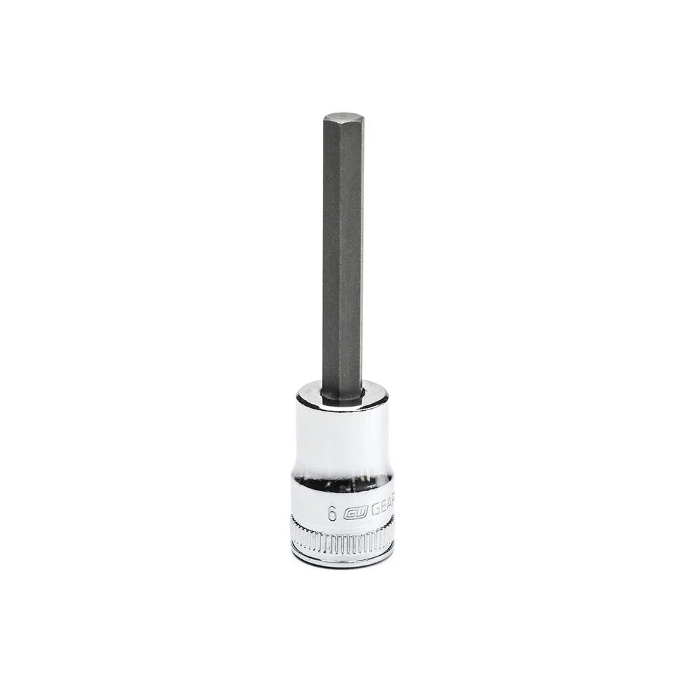 GearWrench 82546 7 Pc. 3/8" Drive Mid Length Hex Bit Metric Socket Set - Image 4