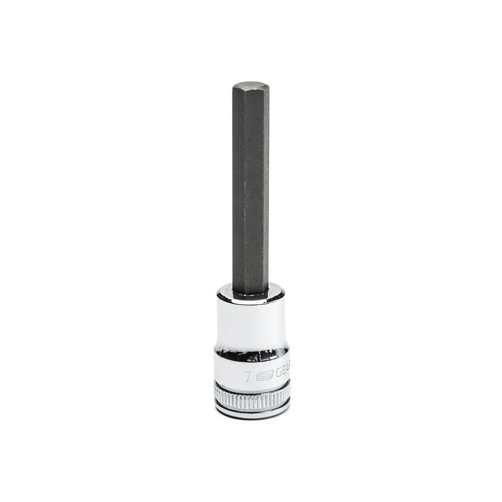 GearWrench 82546 7 Pc. 3/8" Drive Mid Length Hex Bit Metric Socket Set - Image 5