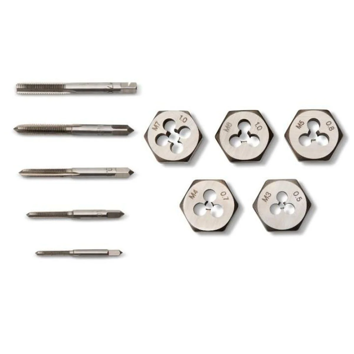 GearWrench 82815 15 Piece Metric Tap and Die Set (15 Piece Set) - Image 4