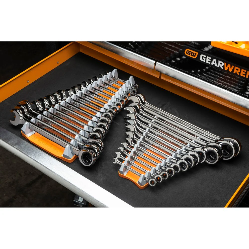 GearWrench 83120 2-Piece 13 Slot Reversible Wrench Rack - Image 5