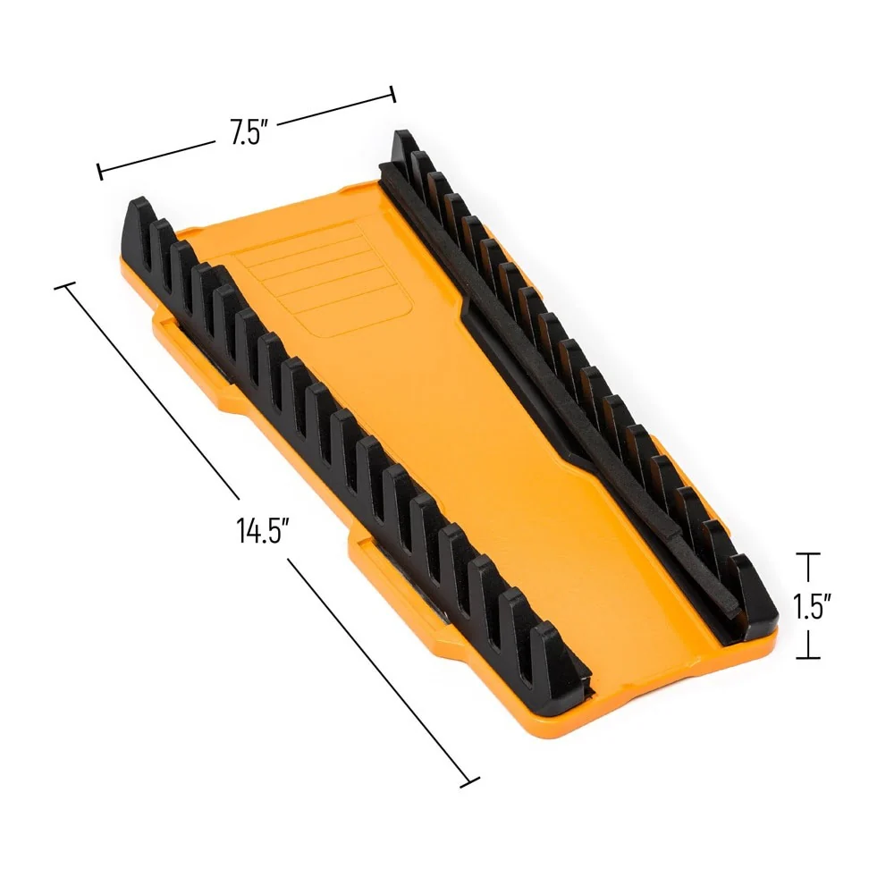 GearWrench 83121 2-Piece 16 Slot Reversible Wrench Rack - Image 5