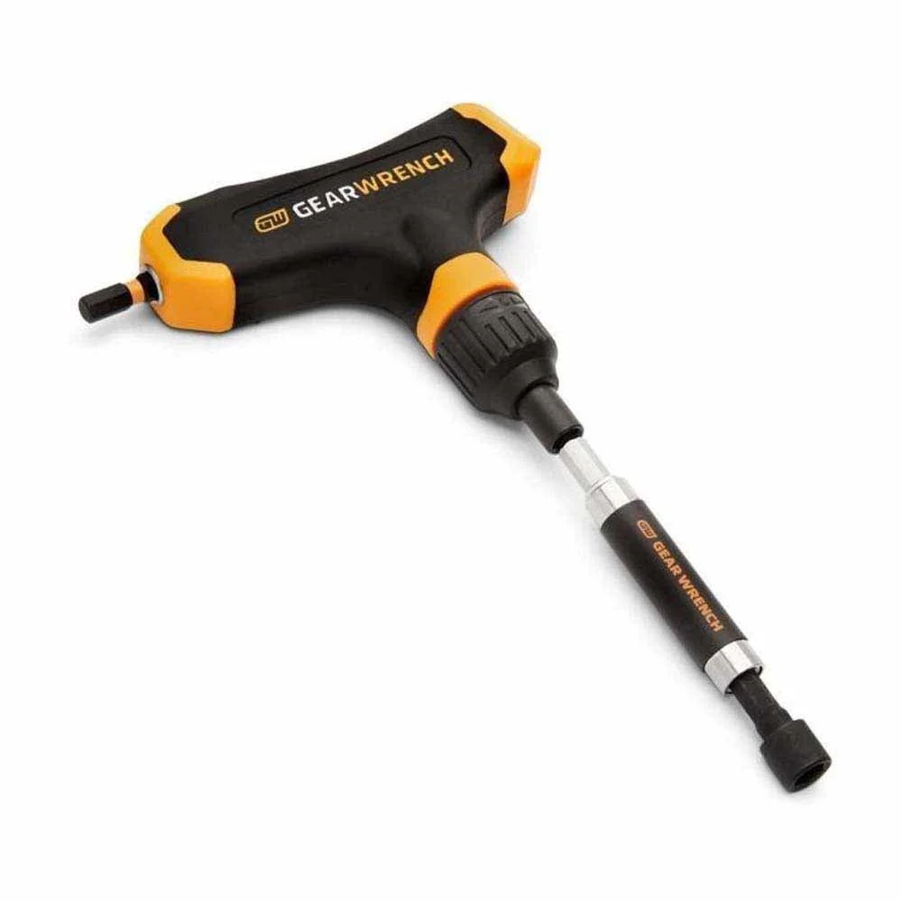 Gearwrench 83535 51 Piece 1/4" Hex Micro Bits Set with Ratcheting T-Handle - Image 6