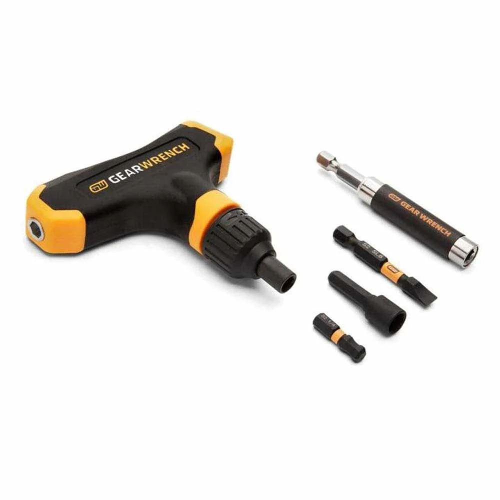 Gearwrench 83535 51 Piece 1/4" Hex Micro Bits Set with Ratcheting T-Handle - Image 7