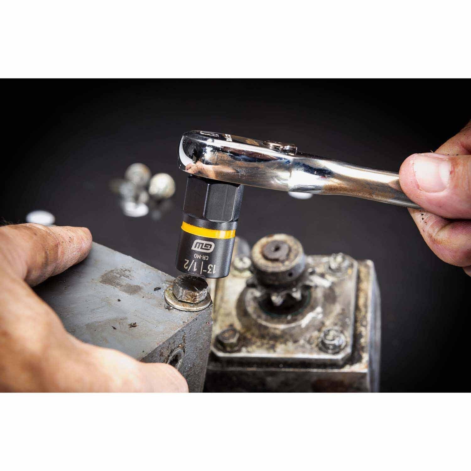Gearwrench 84768 3/8" Drive Bolt Biter Impact Extraction Socket (14mm) - Image 3