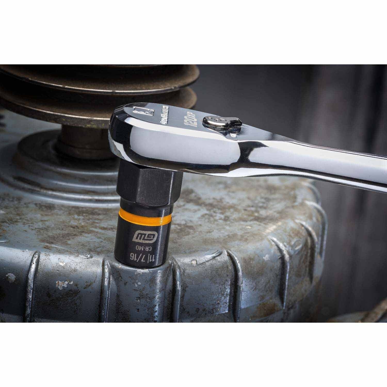 Gearwrench 84771 3/8" Drive Bolt Biter Impact Extraction Socket 16mm (5/8") - Image 6