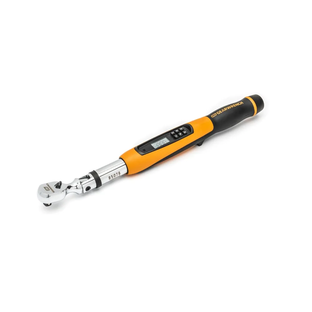 GearWrench 85078 3/8" Flex Head Electronic Torque Wrench with Angle 10-100 ft/lbs. - Image 6