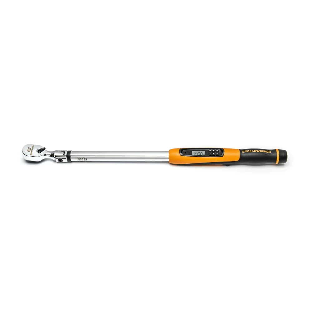 GearWrench 85079 1/2" Flex Head Electronic Torque Wrench with Angle 25-250 ft/lbs. - Image 2