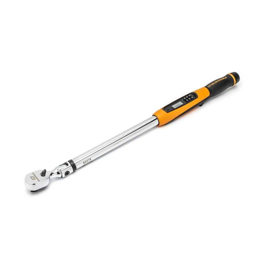 GearWrench 85079 1/2" Flex Head Electronic Torque Wrench with Angle 25-250 ft/lbs. - Image 6