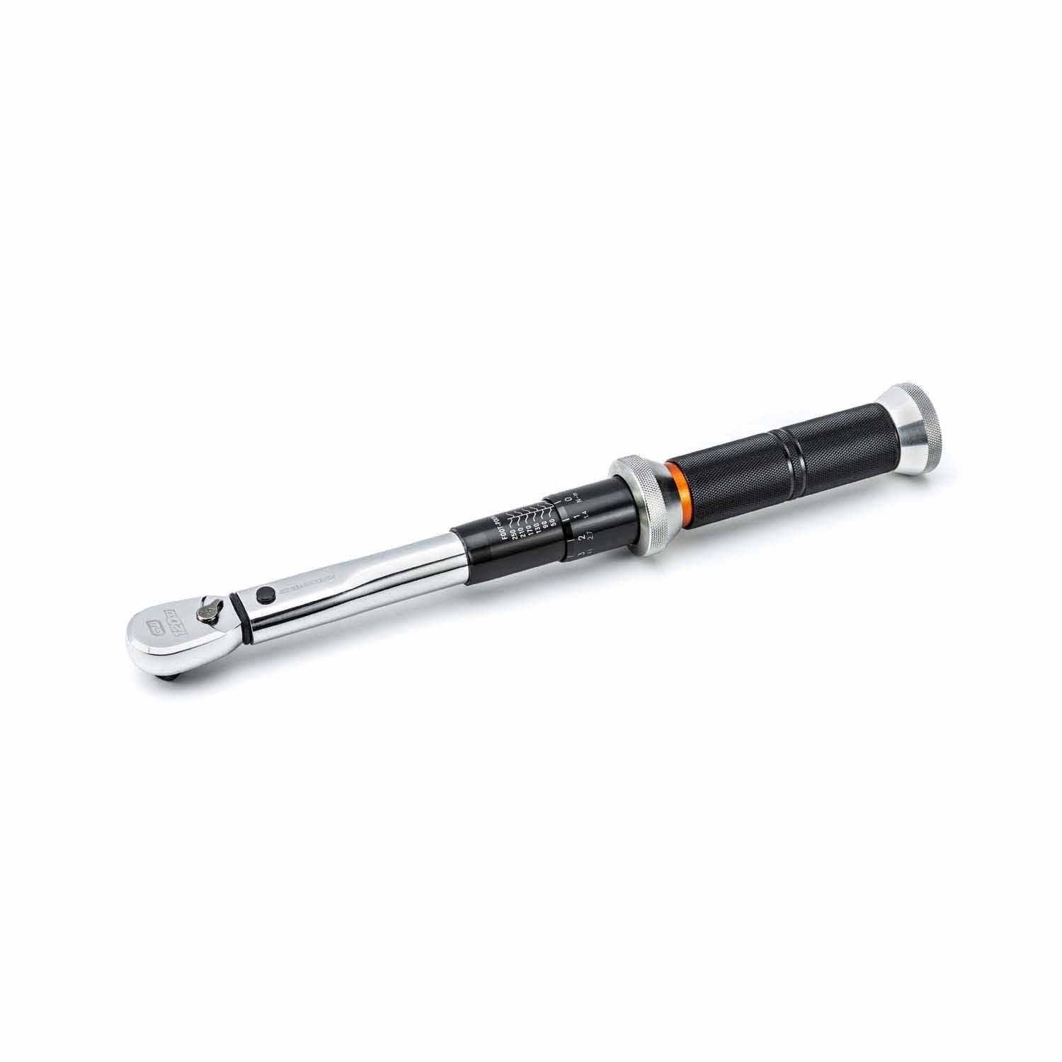 Gearwrench 85174 3/8" Drive 120XP Micrometer Torque Wrench 30-250 in/lbs - Image 3