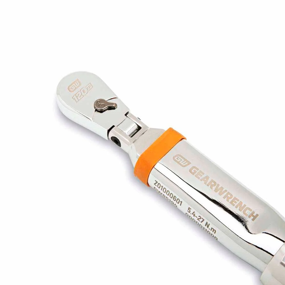 GearWrench 85194 1/4" 120XP Flex Head Electronic Torque Wrench with Angle - Image 4