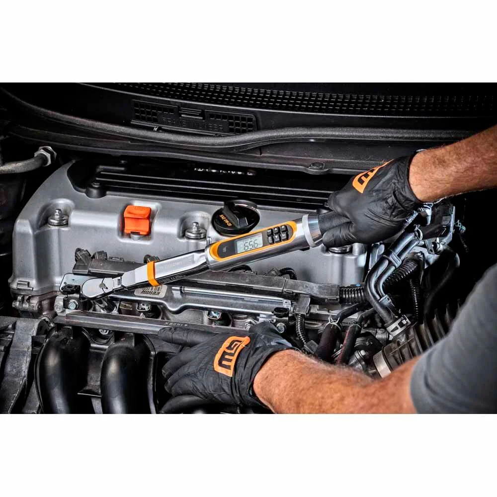 GearWrench 85194 1/4" 120XP Flex Head Electronic Torque Wrench with Angle - Image 7