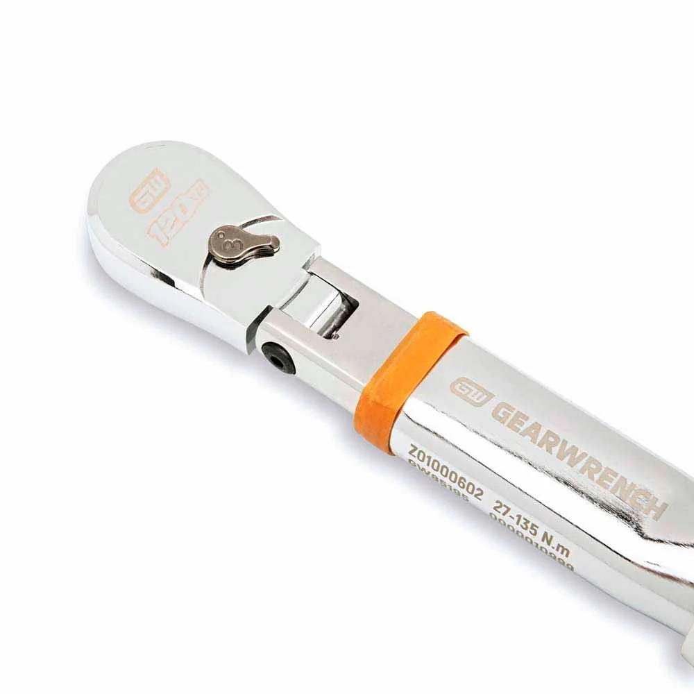GearWrench 85195 3/8" 120XP Flex Head Electronic Torque Wrench with Angle - Image 5