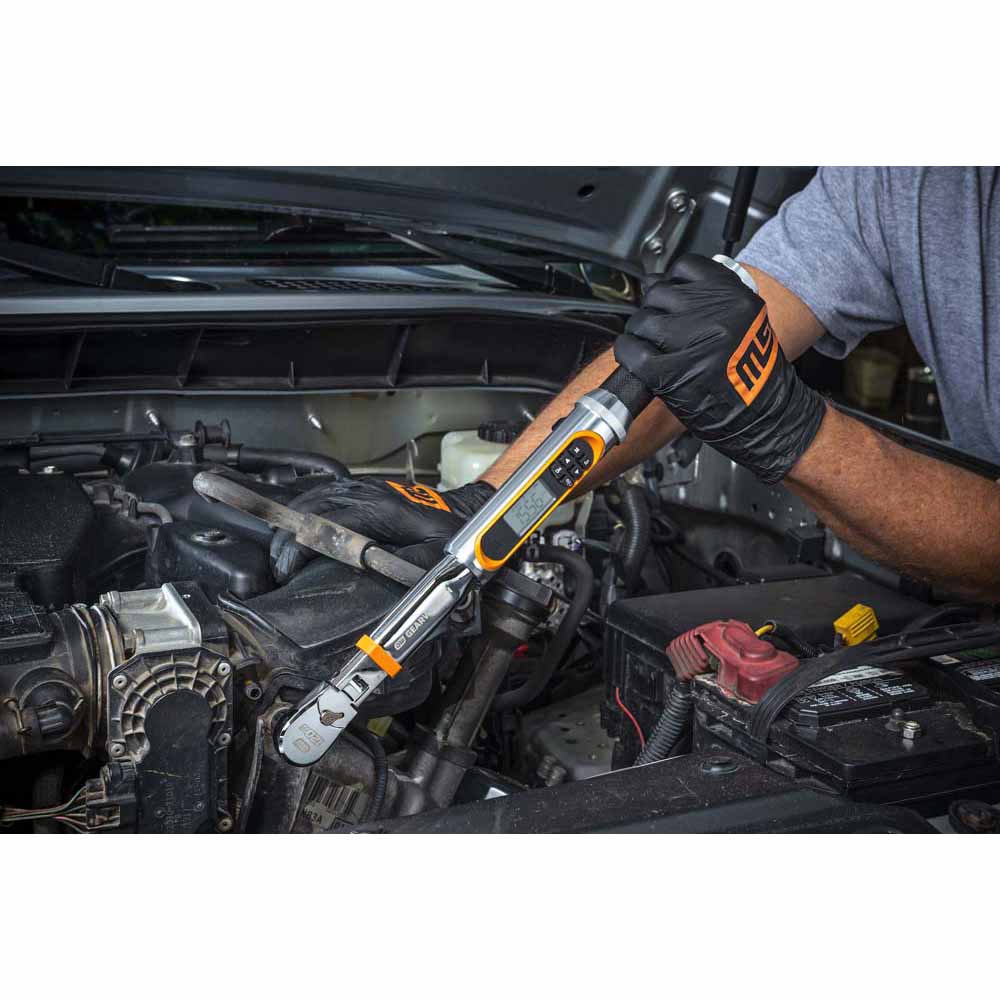 GearWrench 85195 3/8" 120XP Flex Head Electronic Torque Wrench with Angle - Image 7