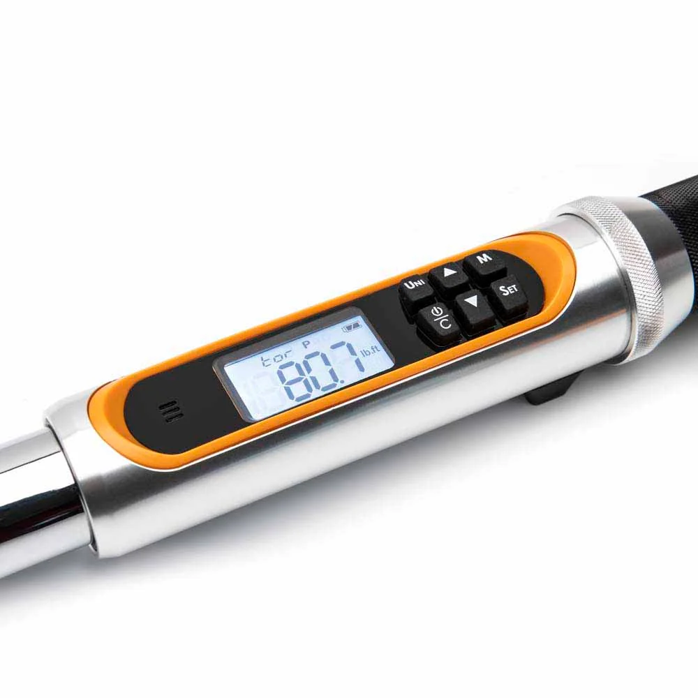 GearWrench 85196 1/2" 120XP Flex Head Electronic Torque Wrench with Angle - Image 6
