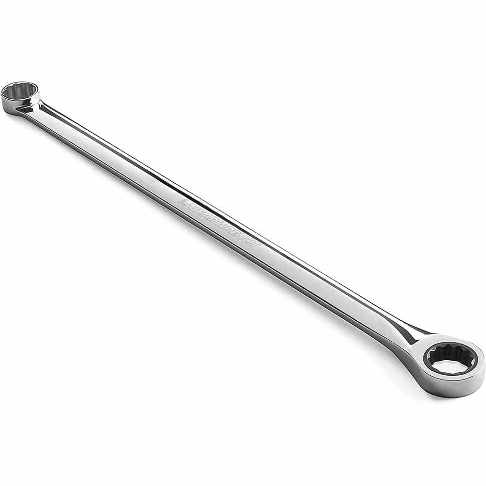 GearWrench 85999 13 Pc. 72-Tooth 12 Point XL GearBox Double Box Ratcheting SAE Wrench Set - Image 3
