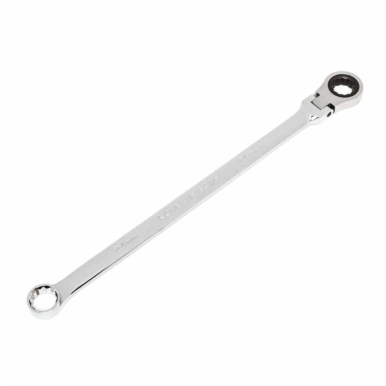 Gearwrench 86024 24mm 72-Tooth XL GearBox Flex Head Double Box Ratcheting Wrench - Image 2