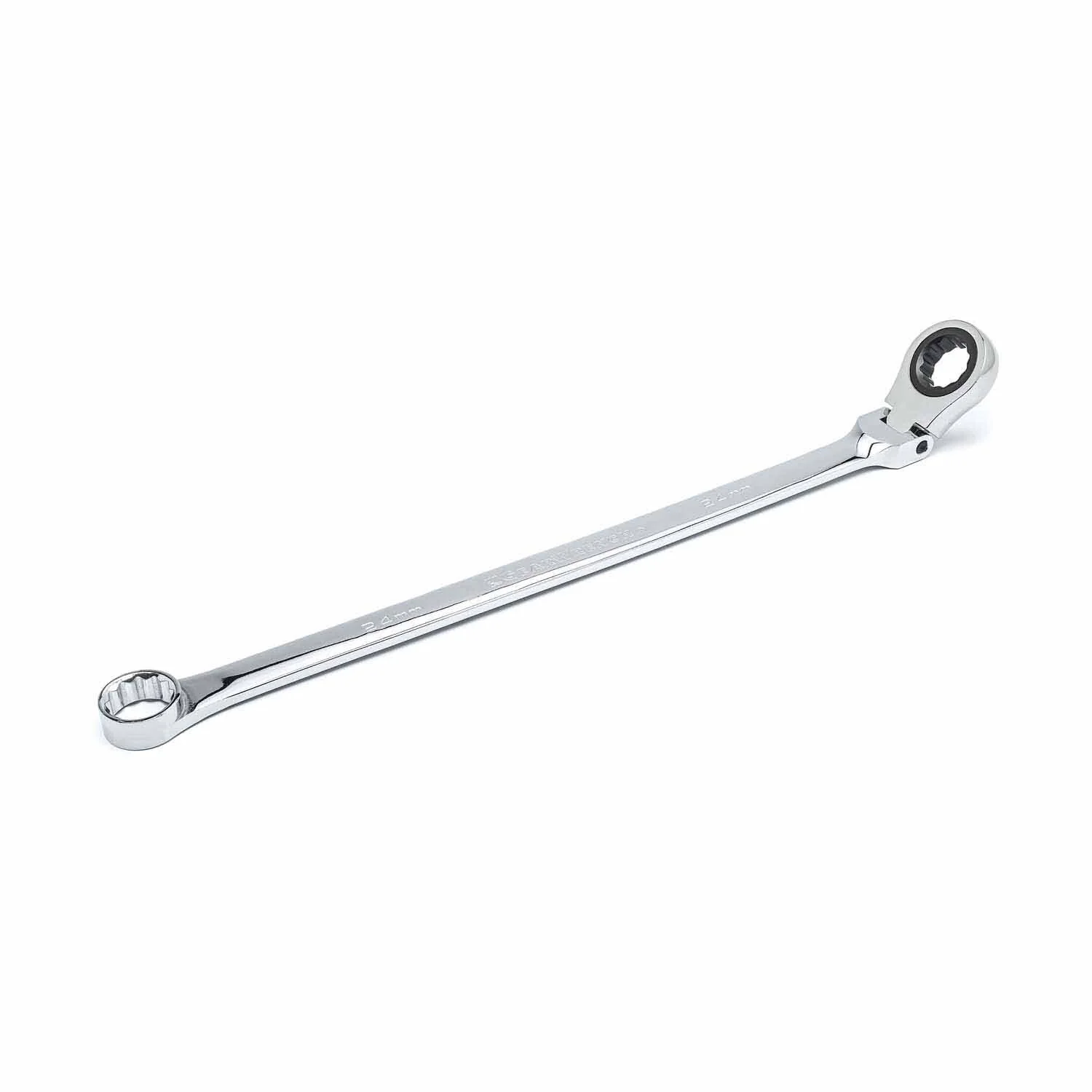 Gearwrench 86024 24mm 72-Tooth XL GearBox Flex Head Double Box Ratcheting Wrench - Image 4