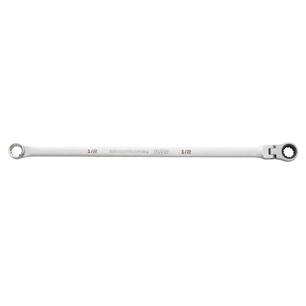 GearWrench 86142 10 Pc. 120XP Universal Spline XL Flex Head GearBox Ratcheting SAE Wrench Set - Image 2